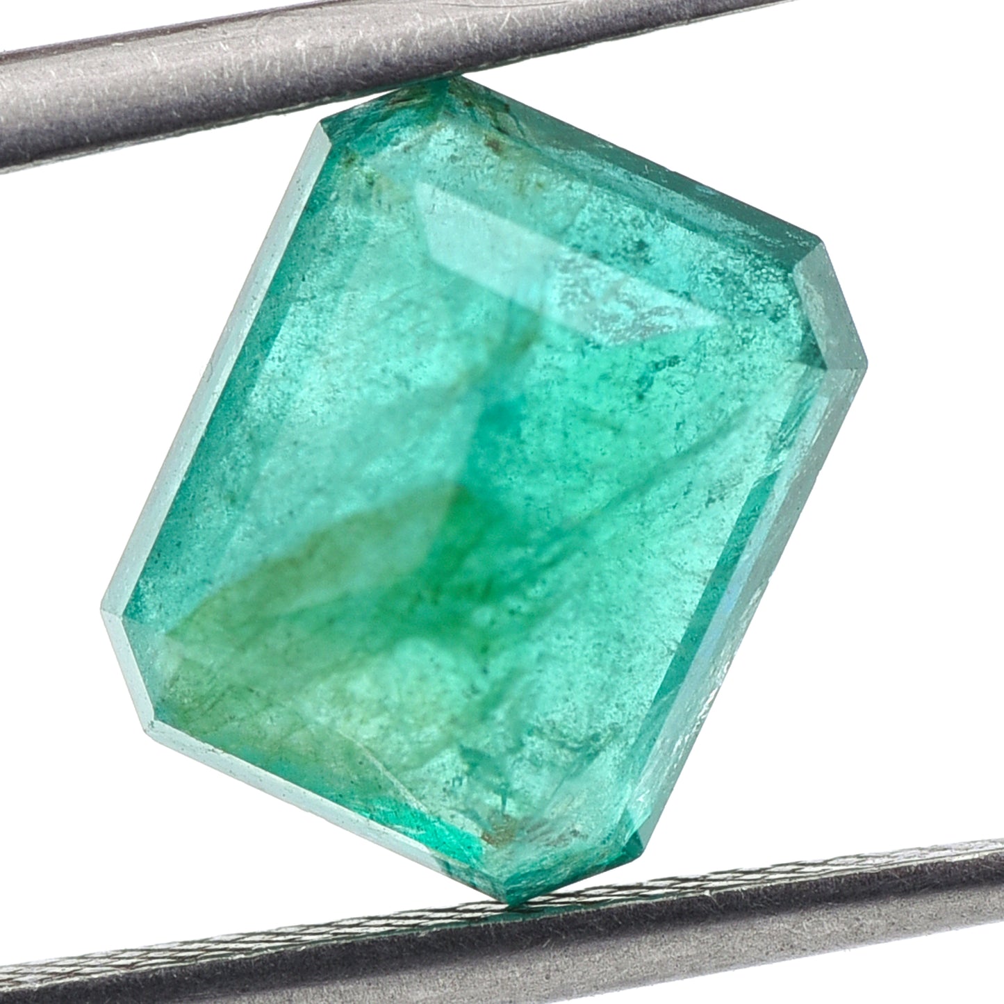 3.71 Natural Beryl Emerald Emerald Cut Gemstone