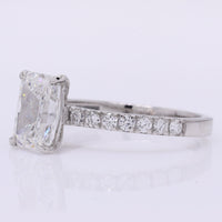 2.29 Carats Lab Grown Diamond 950 Platinum Ring