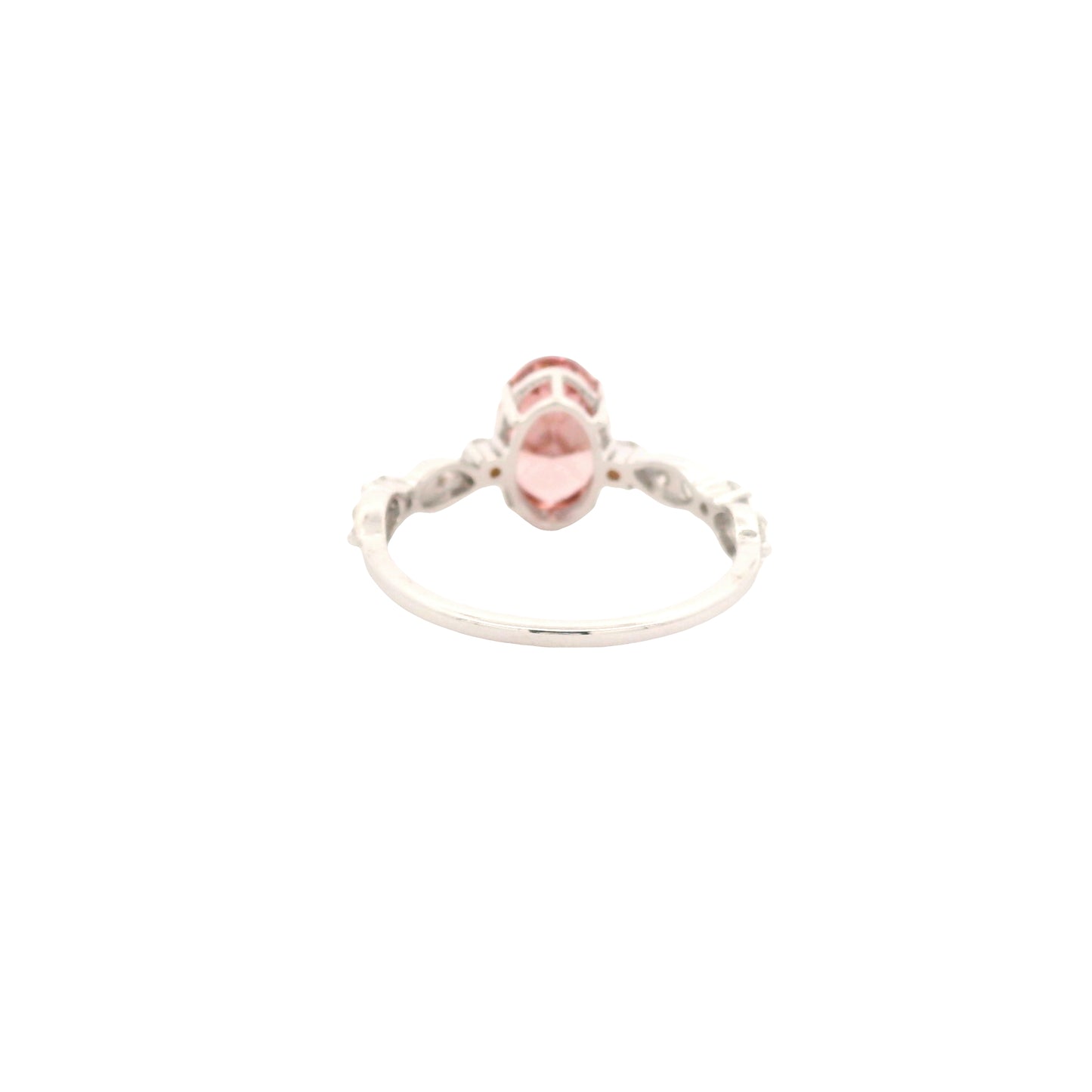 2.38 Carats Pink Lab Grown Diamond 14K Gold Ring