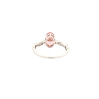 2.38 Carats Pink Lab Grown Diamond 14K Gold Ring