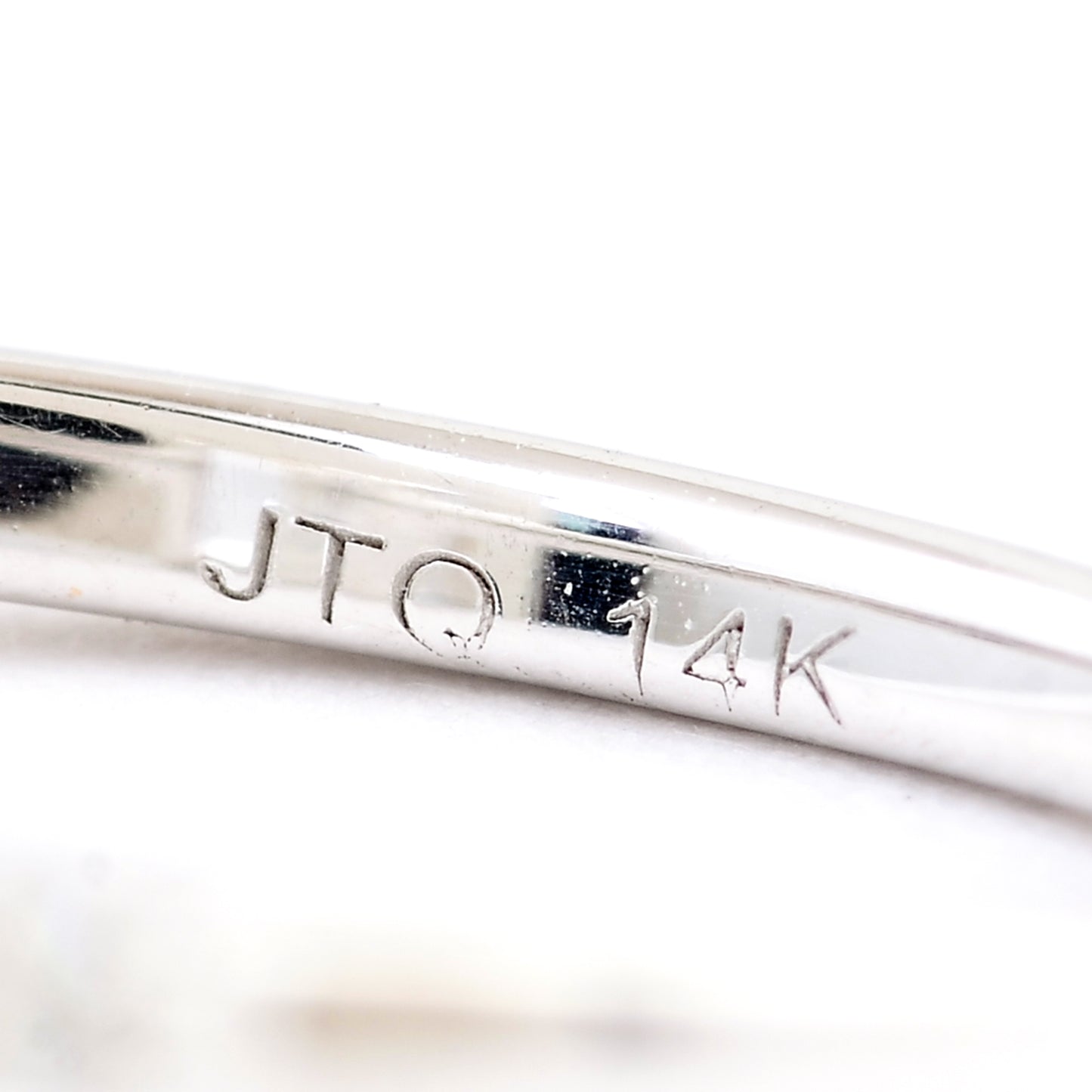 3.07 Carats Lab Grown Diamond 14K Gold Ring