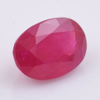 1.57 Natural Corundum Ruby Oval Mixed Cut Gemstone