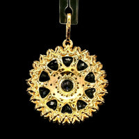 2.45 Ct Round Tanzanite 14K Gold Pendant