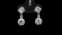 5.19 Carats Lab Grown Diamond 14K Gold Earrings