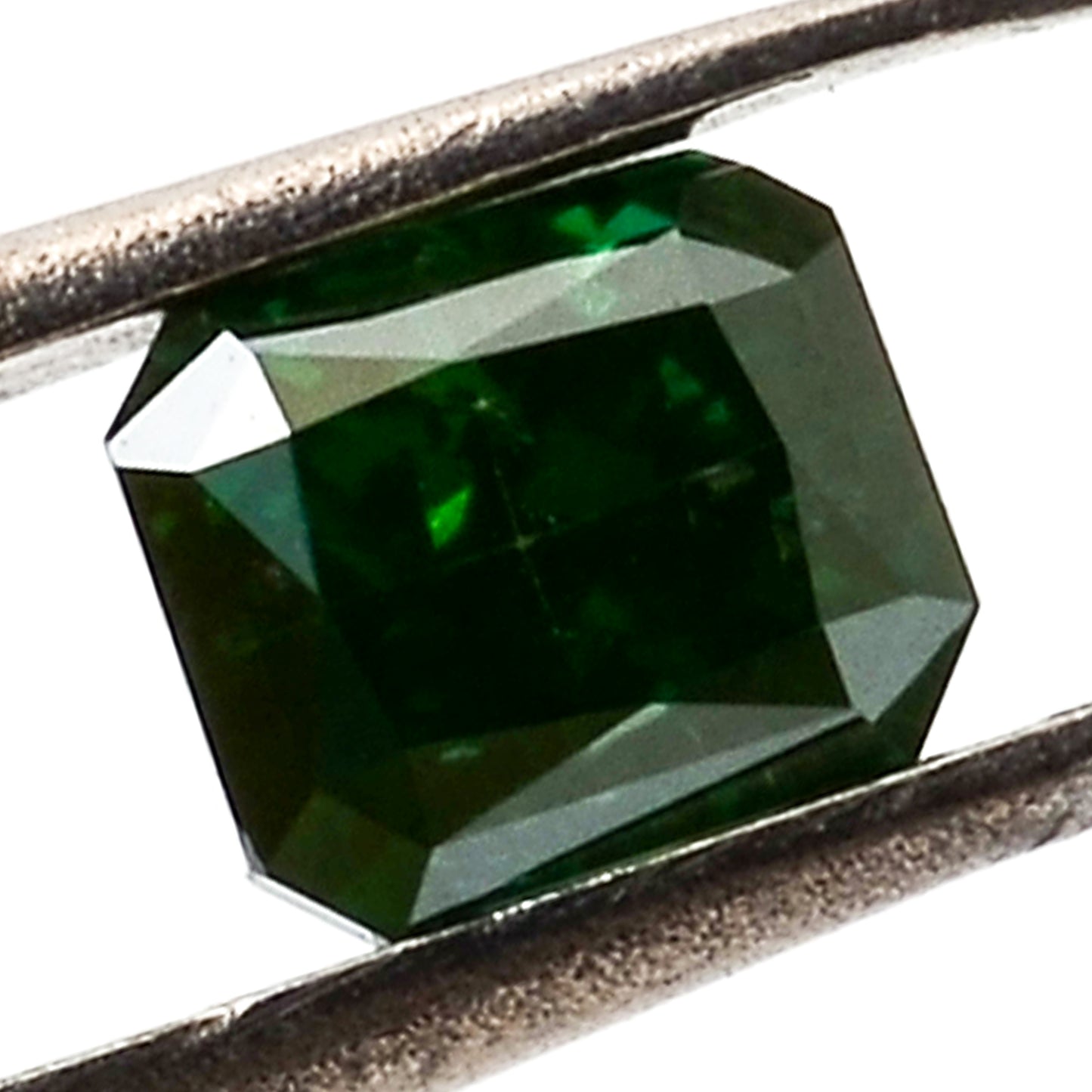 0.38 Green Diamond Octagon Loose Diamond