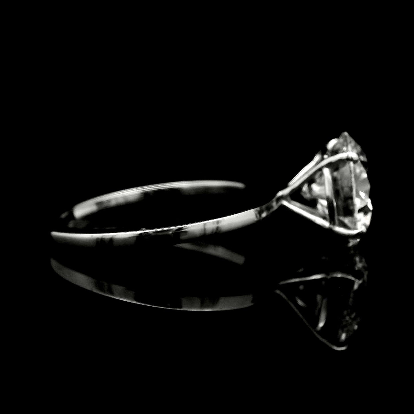 3.07 Carats Lab Grown Diamond 950 Platinum Ring
