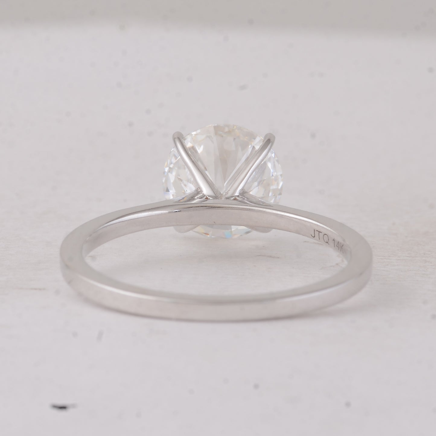 2.05 Carats Lab Grown Diamond 14K Gold Ring