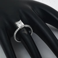 2.24 Carats Lab Grown Diamond 14K Gold Ring