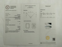 2.43 Carats Lab Grown Diamond 950 Platinum Pendant