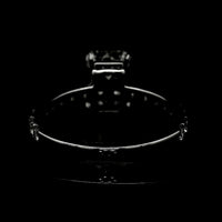 3.54 Carats Lab Grown Diamond 14K Gold Ring