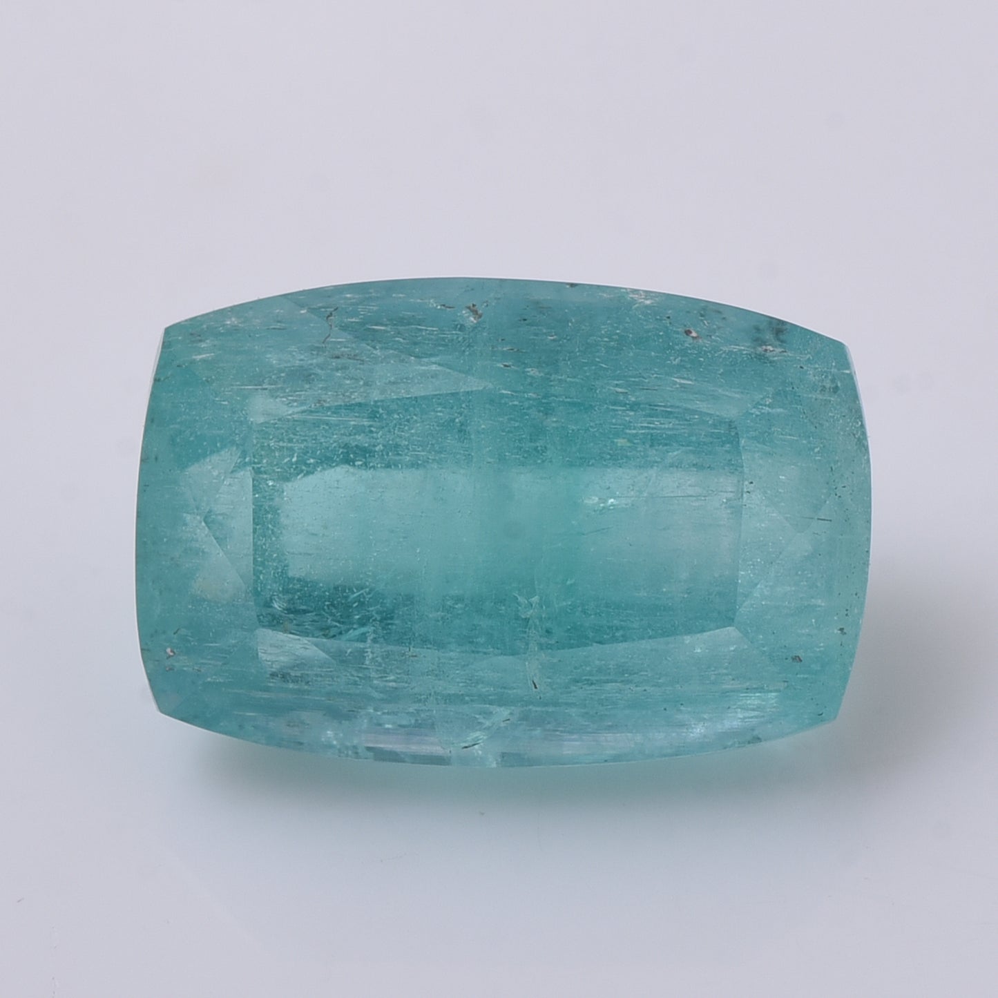 5.47 Natural Beryl Emerald Rectangular Cushion Mixed Cut Gemstone