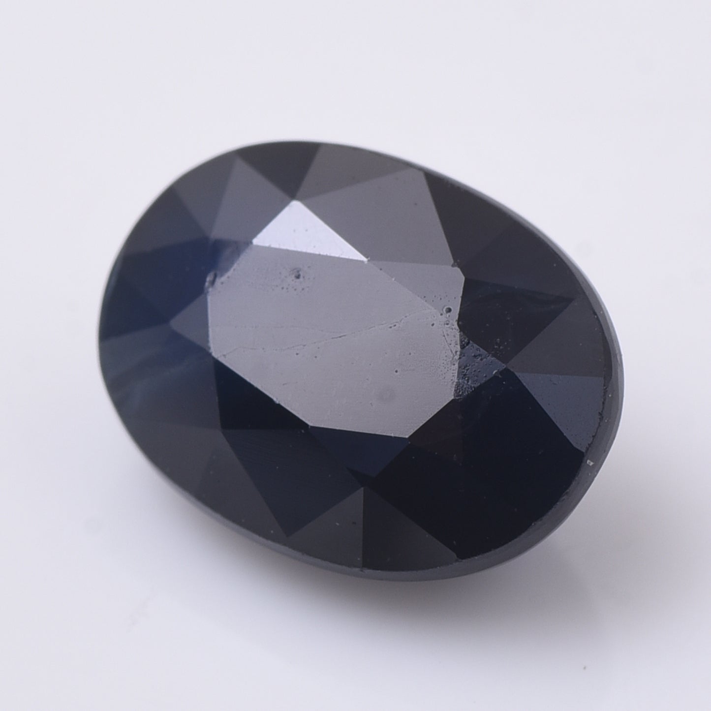 5.74 Natural Corundum Sapphire Oval Mixed Cut Gemstone