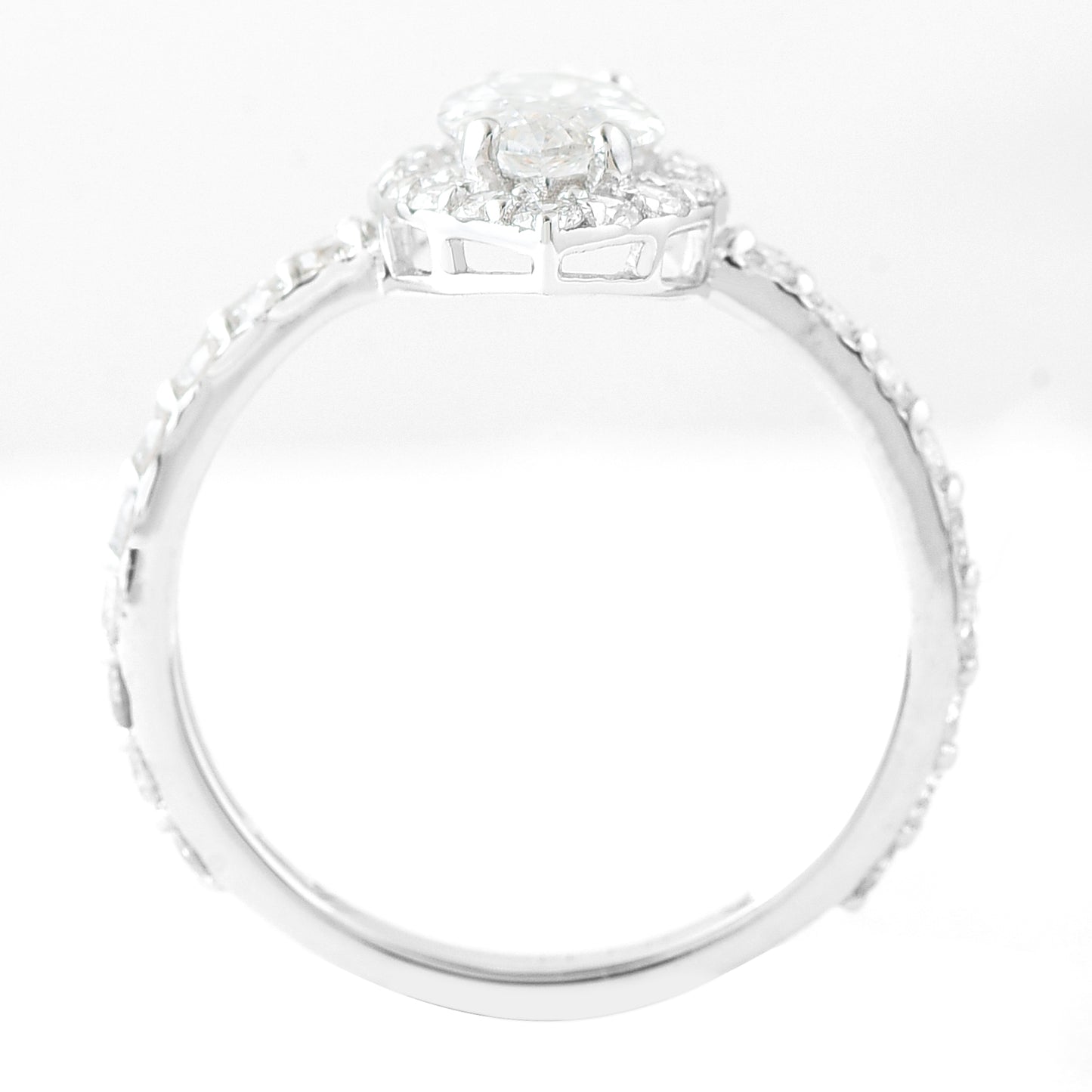 2.00 Carats Lab Grown Diamond 14K Gold Ring
