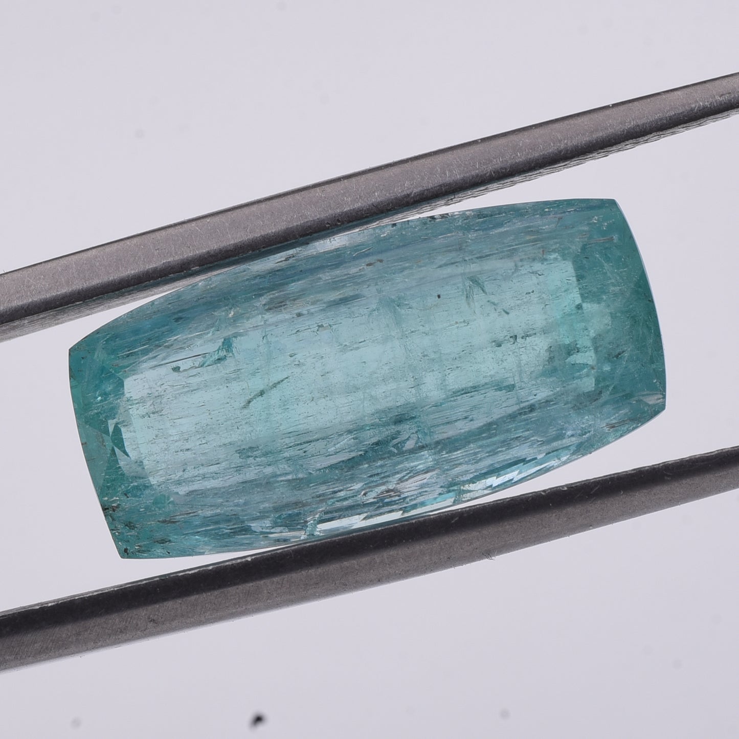 7.33 Natural Beryl Emerald Rectangular Cushion Mixed Cut Gemstone