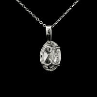 2.02 Carats Lab Grown Diamond 14K Gold Pendant