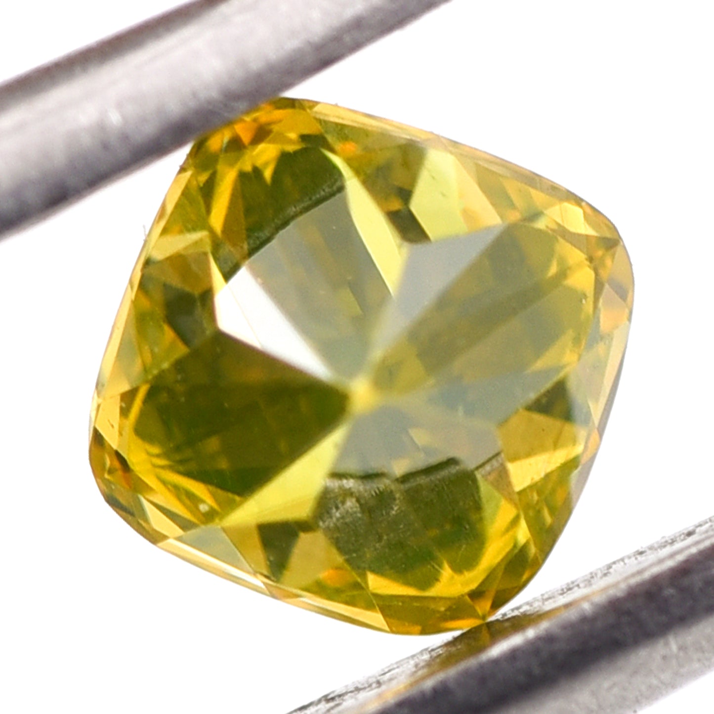 0.28 Yellow Diamond Cushion Loose Diamond