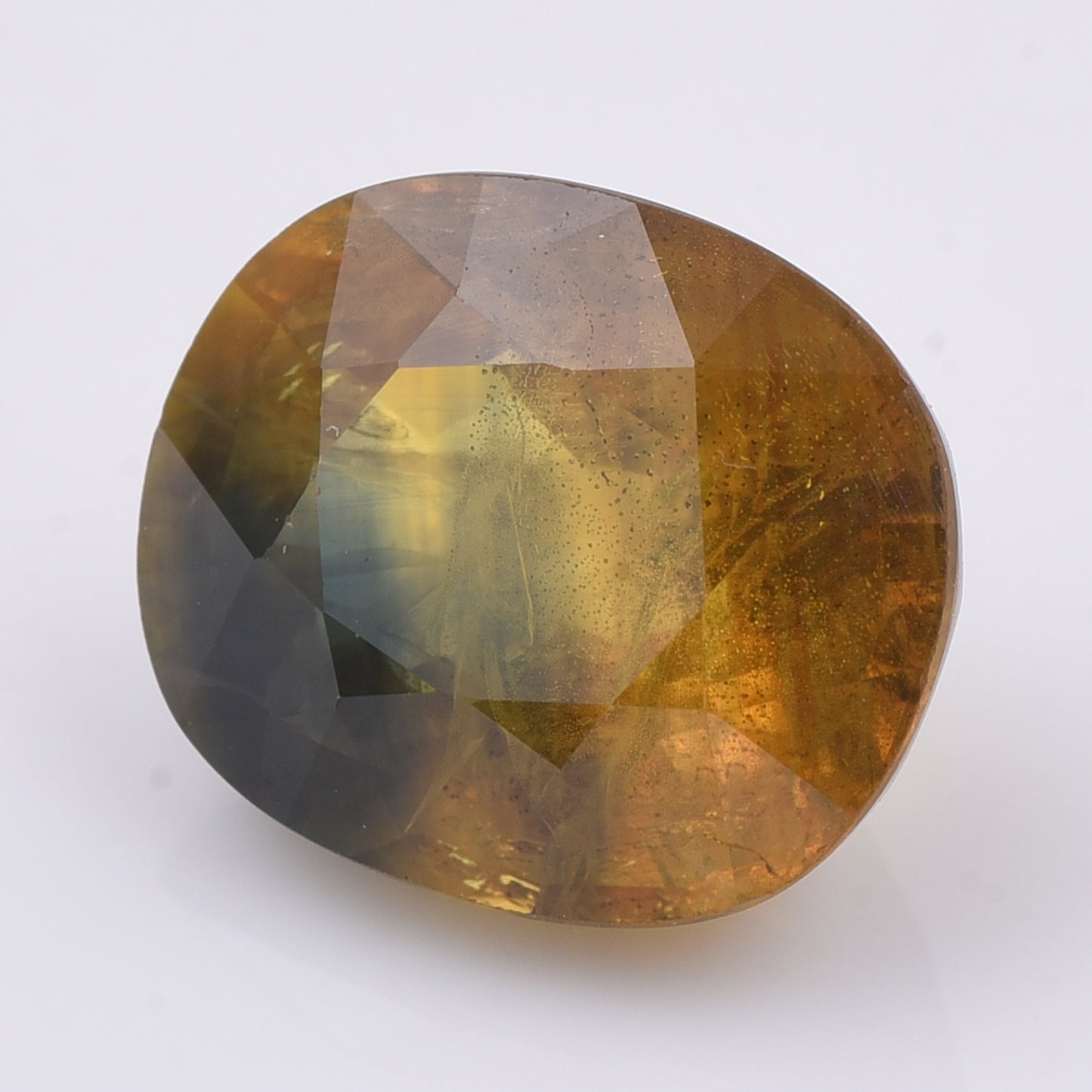 6.45 Natural Corundum Yellow Sapphire Rectangular Cushion Mixed Cut Gemstone
