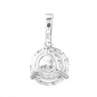 2.06 Carats Lab Grown Diamond 14K Gold Pendant