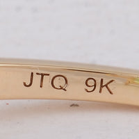 1.96 Ct Baguette Peridot 9K Gold Ring