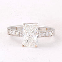 2.26 Carats Lab Grown Diamond 14K Gold Ring