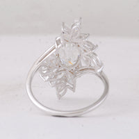 2.93 Carats Lab Grown Diamond 14K Gold Ring