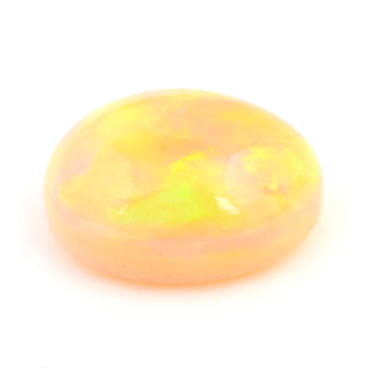 7.05 Carats Natural Opal Oval Cabochon Gemstone
