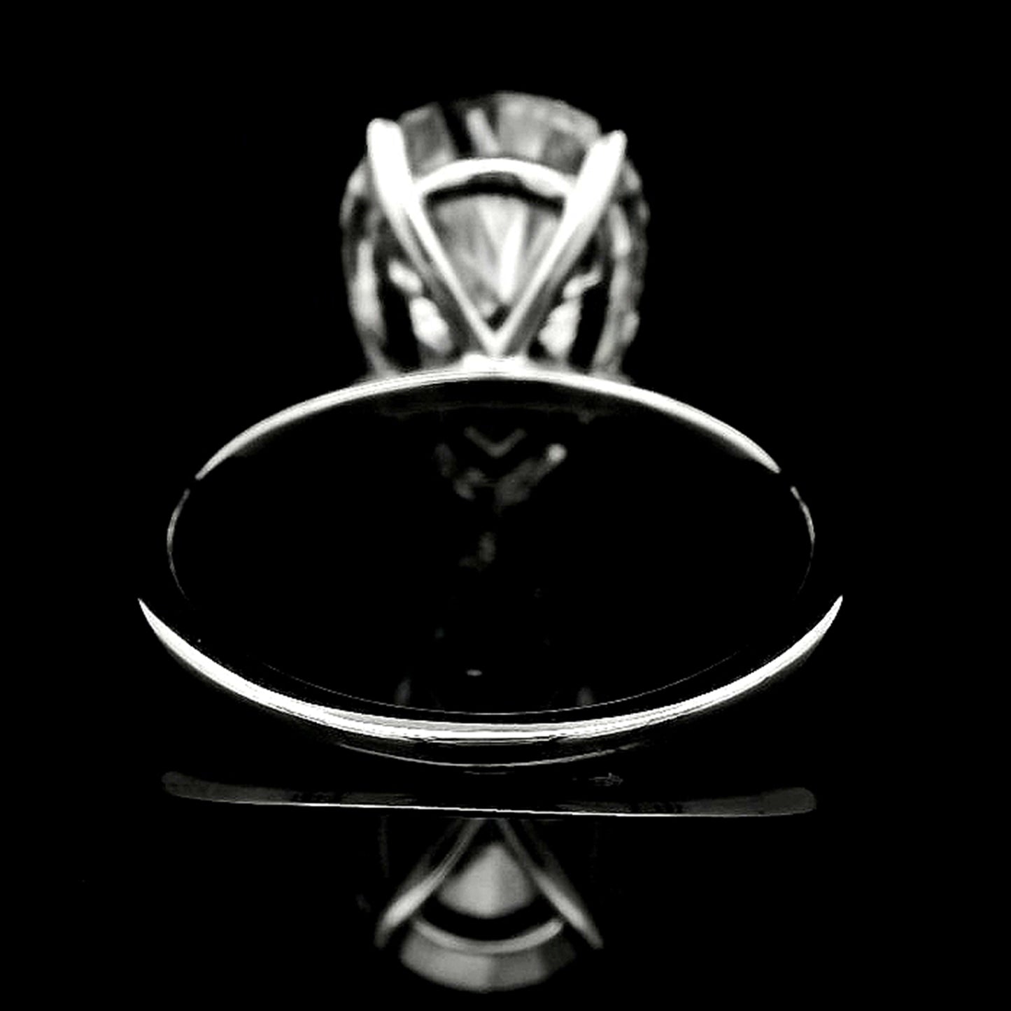4.63 Carats Lab Grown Diamond 14K Gold Ring