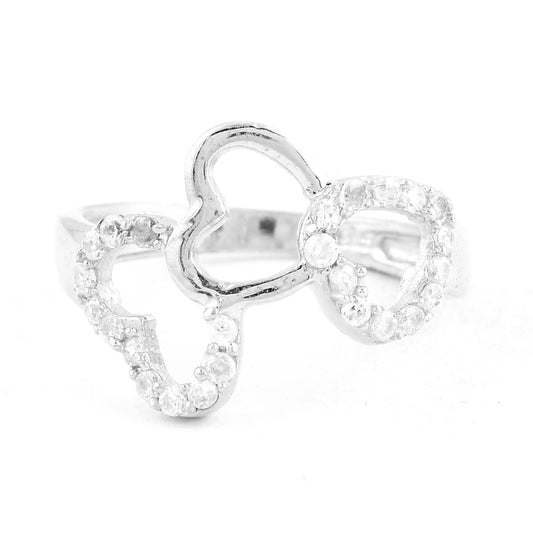 1.23 Ct Cubic Zirconia 925 Sterling Silver Ring