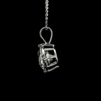 3.06 Carats Lab Grown Diamond 14K Gold Pendant