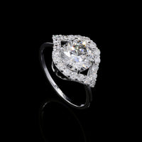 2.59 Carats Lab Grown Diamond 14K Gold Ring
