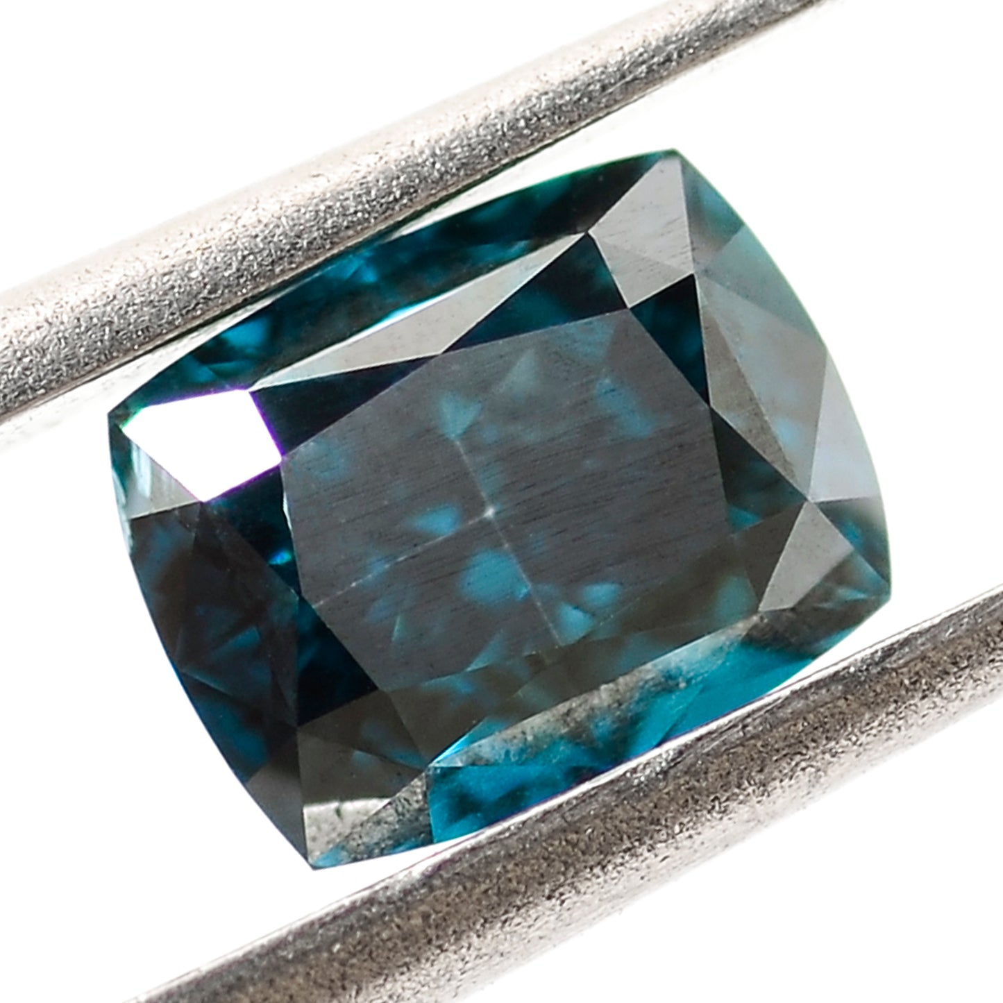 0.46 Blue Diamond Cushion Loose Diamond