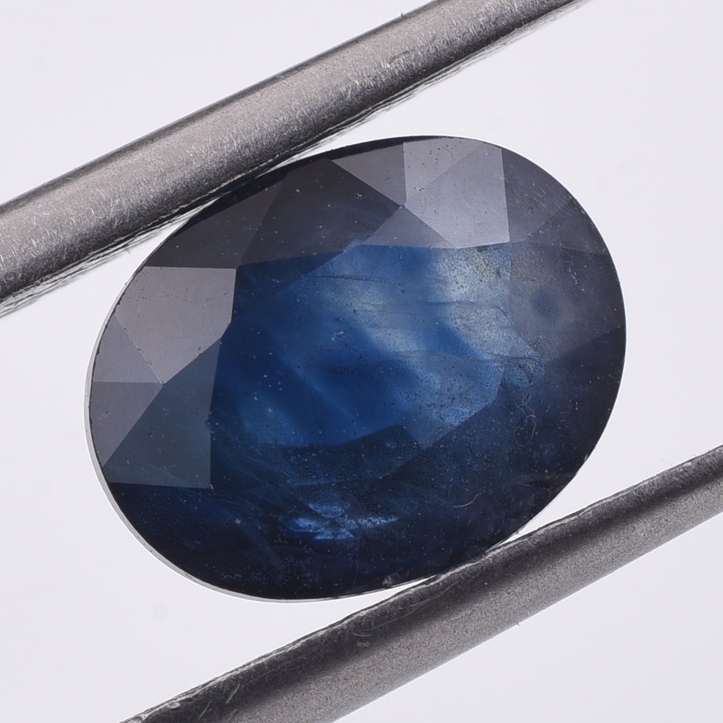 2.56 Natural Corundum Sapphire Oval Mixed Cut Gemstone