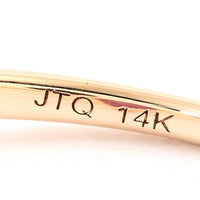 3.90 Ct Oval Ruby 14K Gold Ring