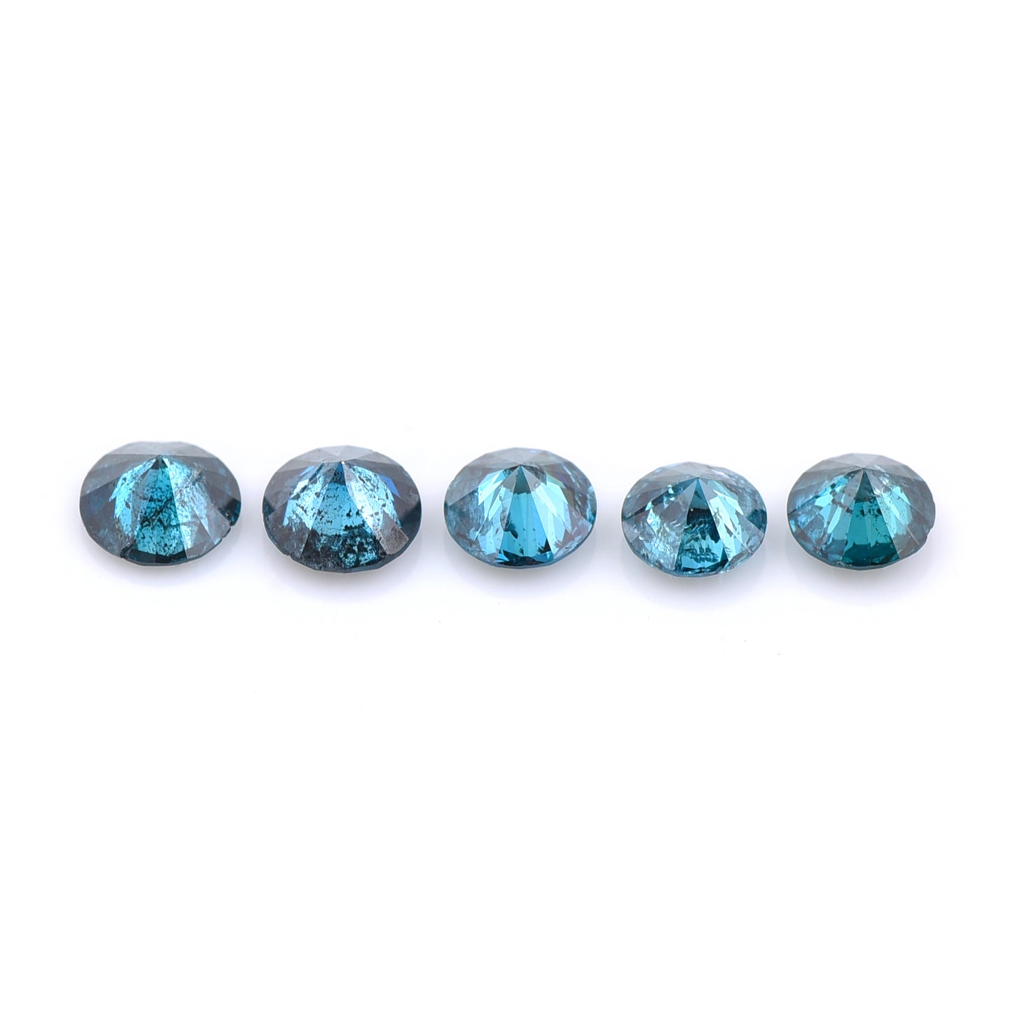 1.04 Blue Diamond Round Loose Diamond