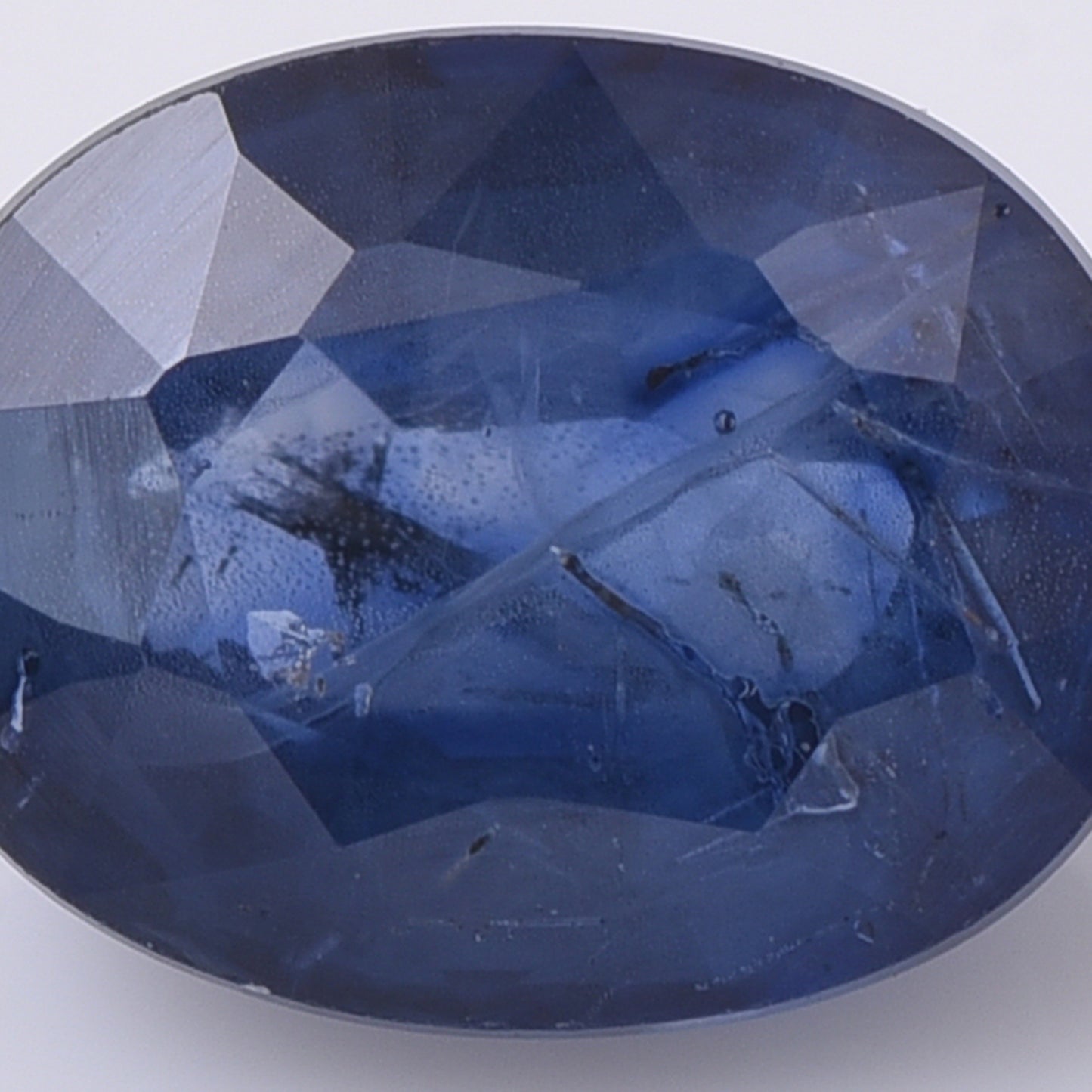 1.93 Natural Corundum Sapphire Oval Mixed Cut Gemstone