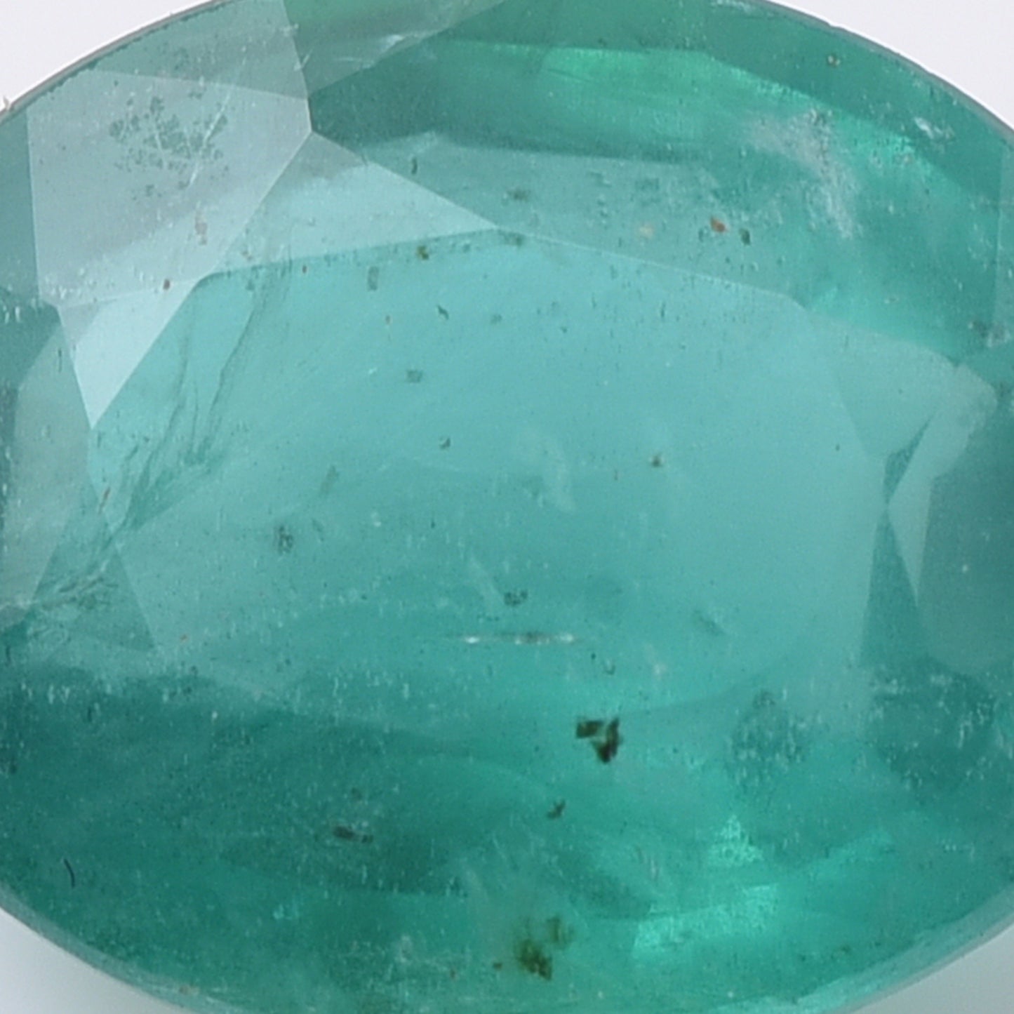 2.48 Natural Beryl Emerald Oval Mixed Cut Gemstone