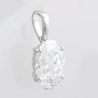 2.06 Carats Lab Grown Diamond 14K Gold Pendant