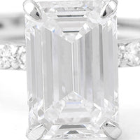 2.77 Carats Lab Grown Diamond 14K Gold Ring