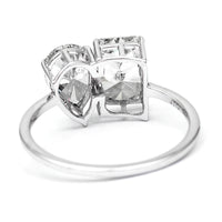 2.67 Carats Lab Grown Diamond 14K Gold Ring