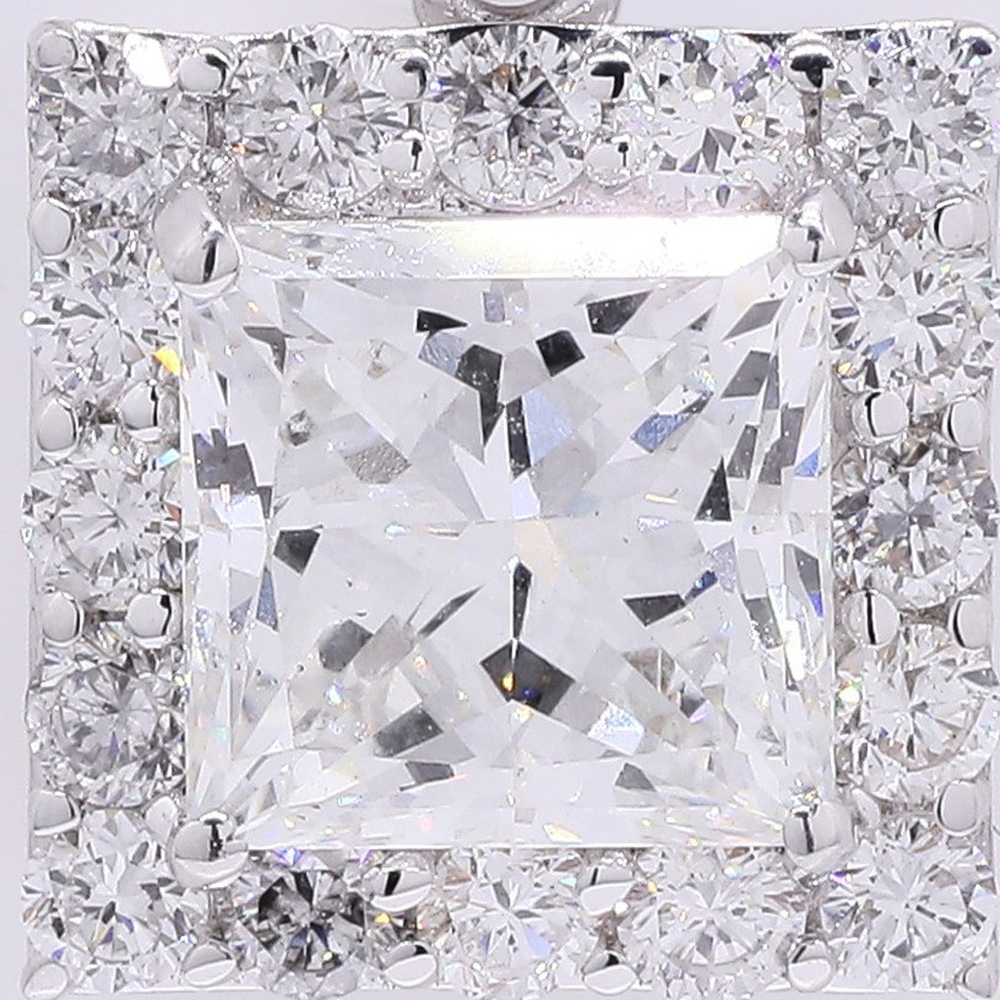 2.36 Carats Lab Grown Diamond 14K Gold Pendant