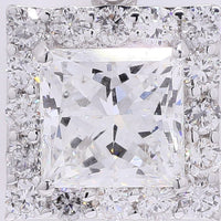 2.36 Carats Lab Grown Diamond 14K Gold Pendant