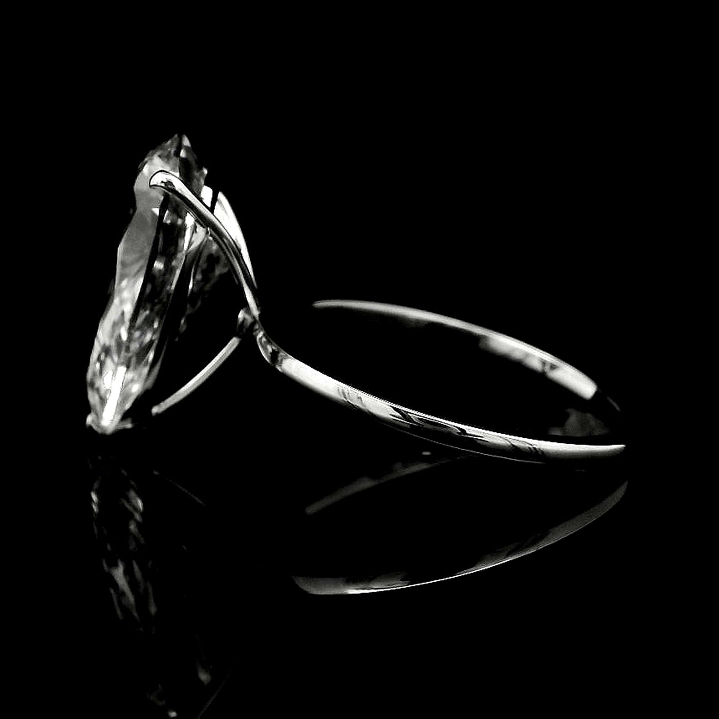 4.82 Carats Lab Grown Diamond 14K Gold Ring