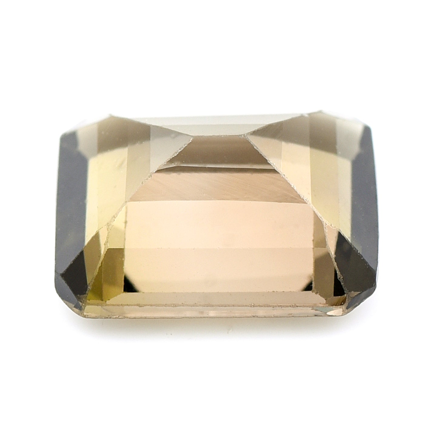 4.13 Natural Tourmaline Verdelite Emerald Cut Gemstone