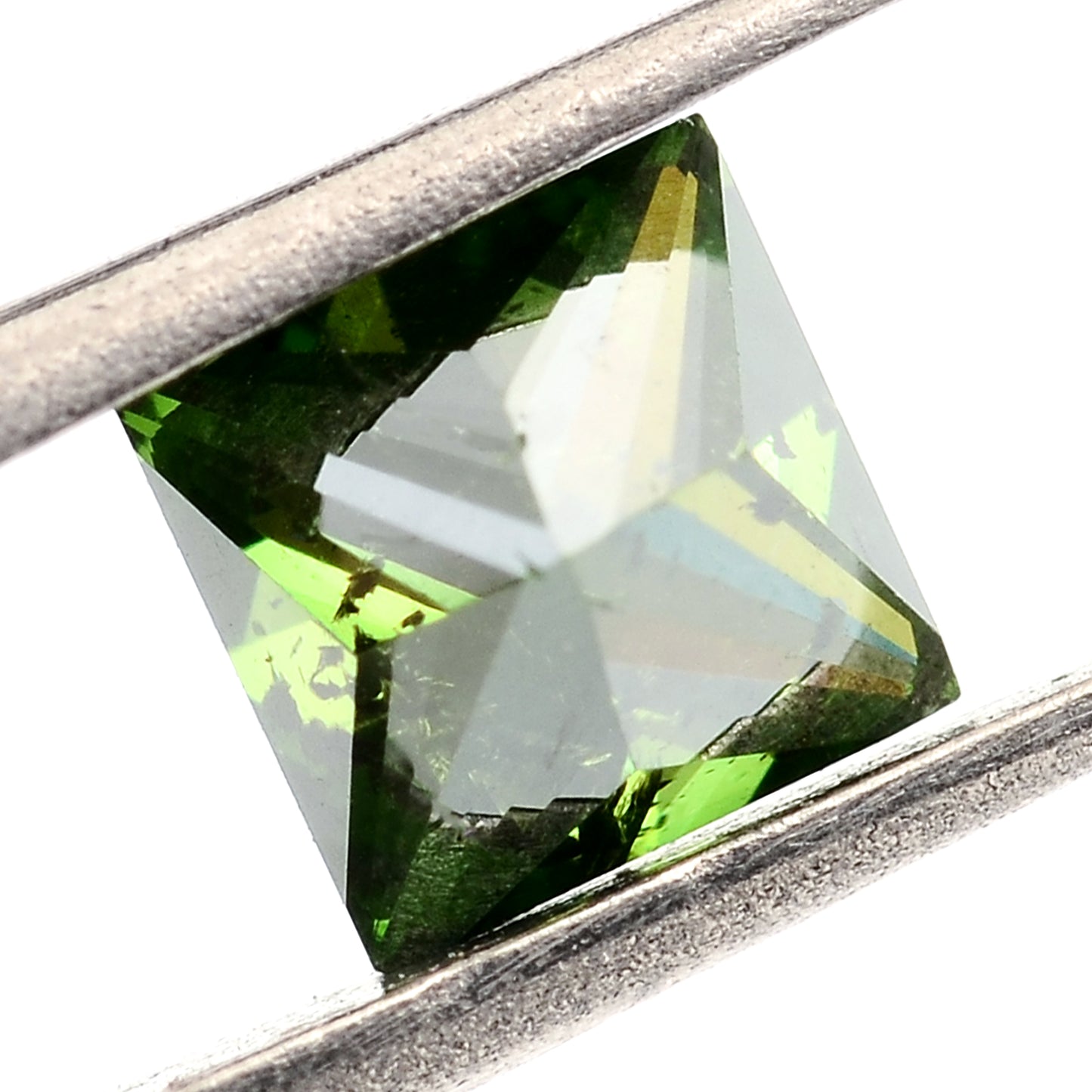 0.58 Green Diamond Sqaure Loose Gemstone