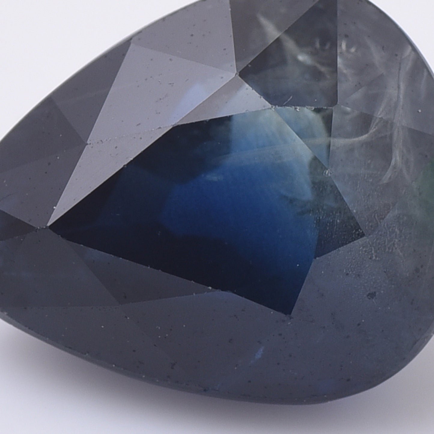 5.9 Natural Corundum Sapphire Pear Mixed Cut Gemstone
