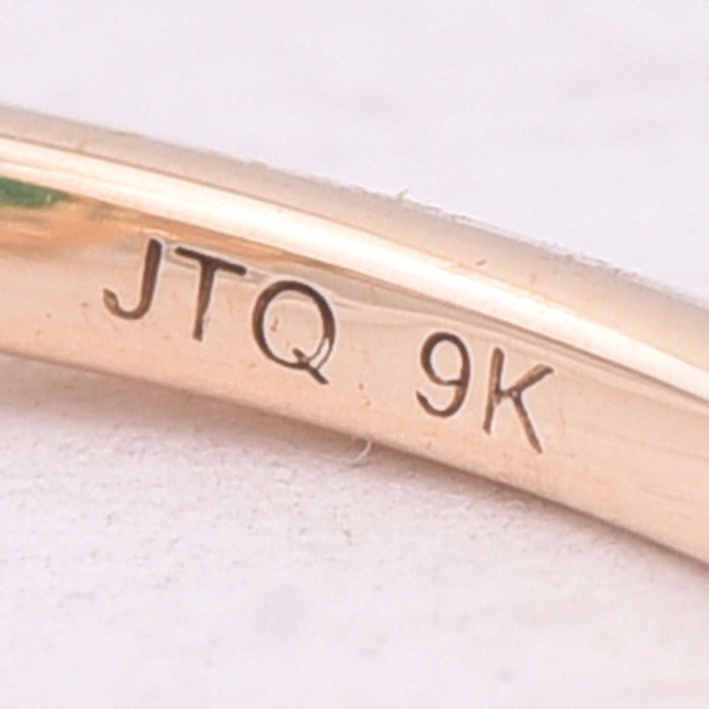 1.73 Ct Octagon Emerald 9K Gold Ring