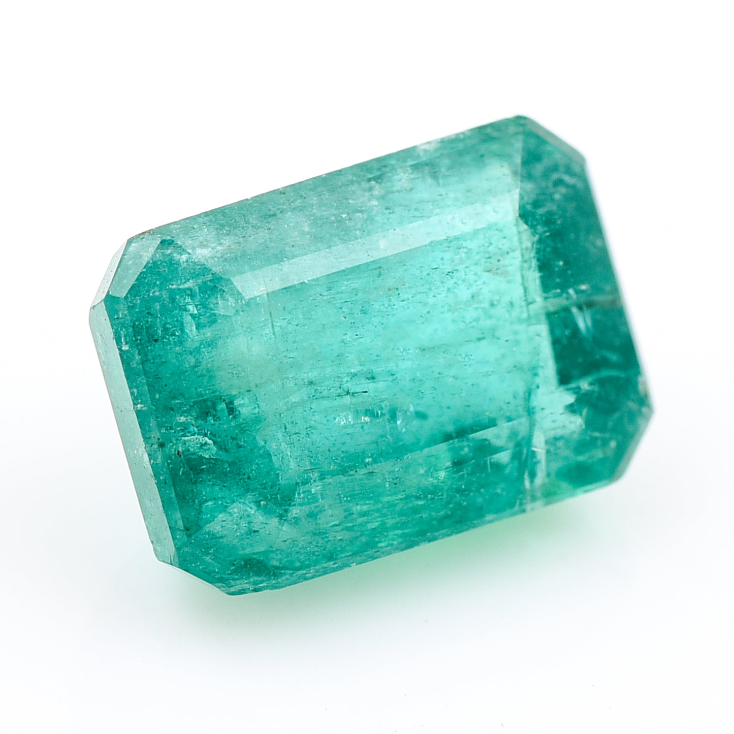 3.19 Natural Beryl Emerald Emerald Cut Gemstone