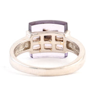 2.03 Ct Amethyst 925 Sterling Silver Ring