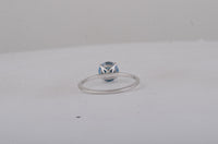 1.08 Carats Blue Lab Grown Diamond 14K Gold Ring