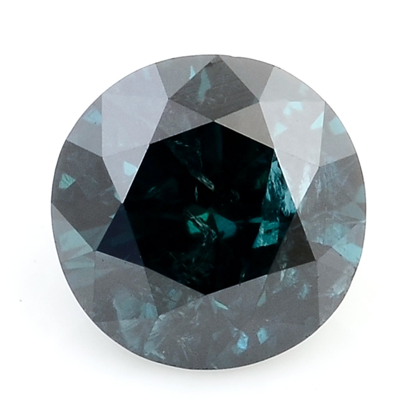 0.32 Blue Diamond Round Loose Gemstone
